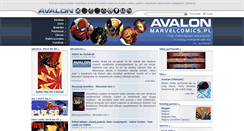 Desktop Screenshot of marvelcomics.pl