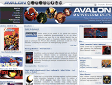 Tablet Screenshot of marvelcomics.pl